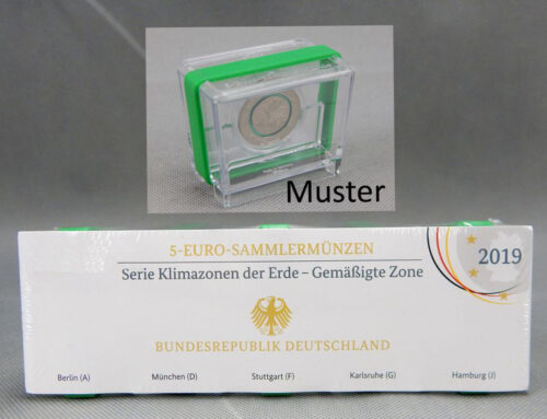 Posten Euro Münzen in Sammlerbox